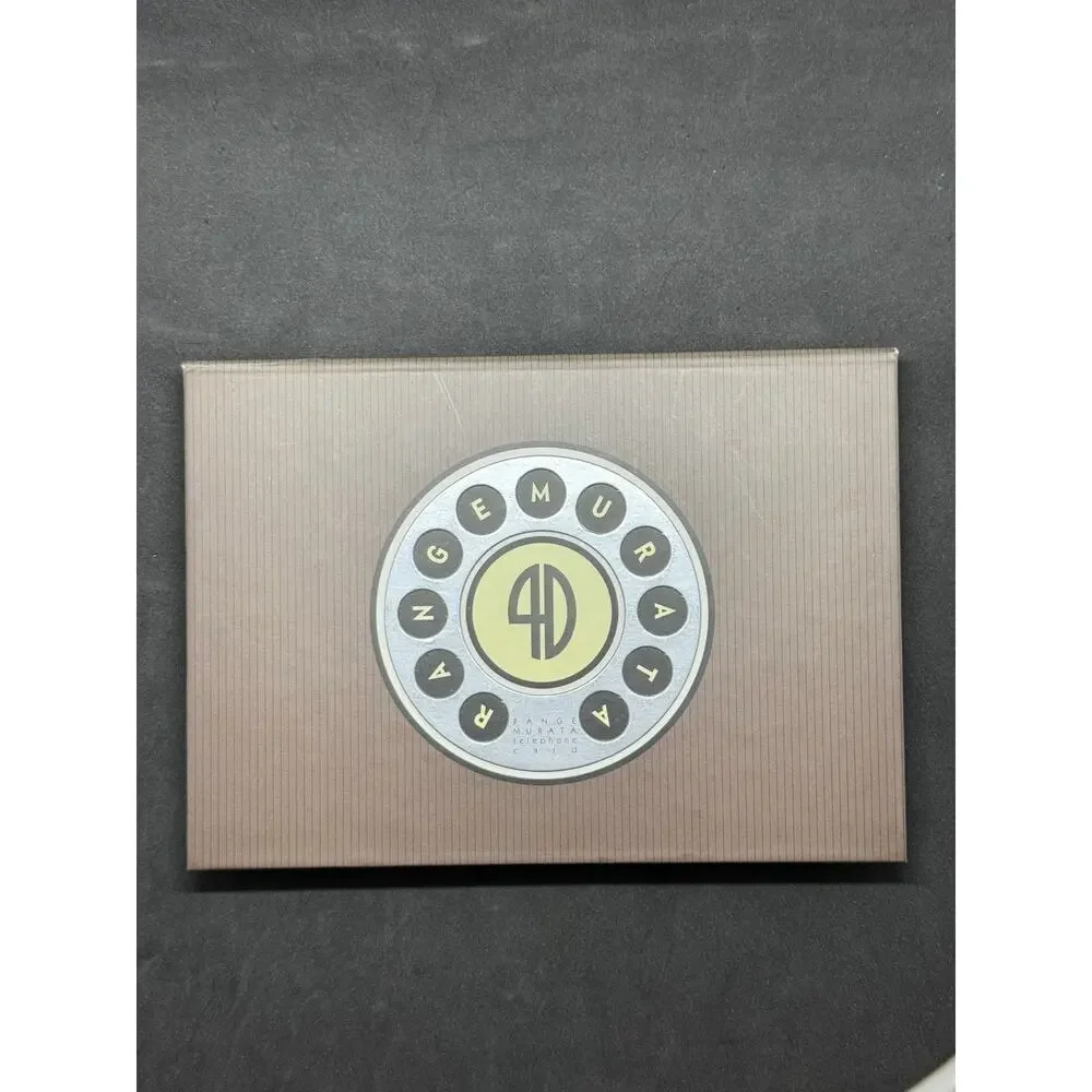 Range Murata 4D Telephone Card Box Set 1999 Wanimagazine Japan Anime Teleca VG